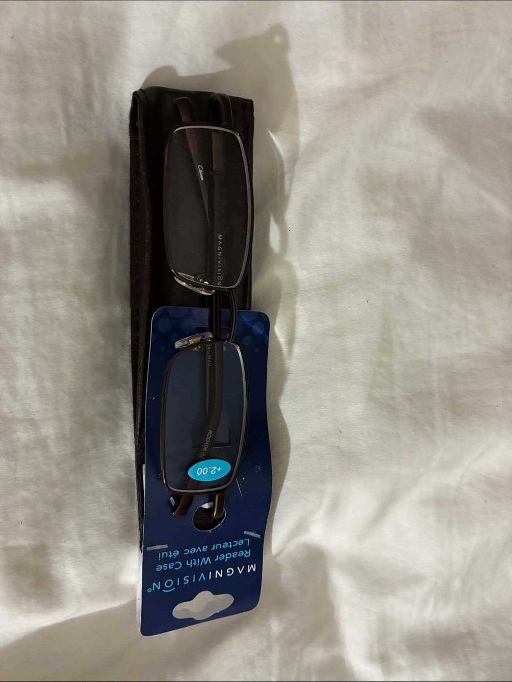 +2.00 Reading Glasses in Brown/Black